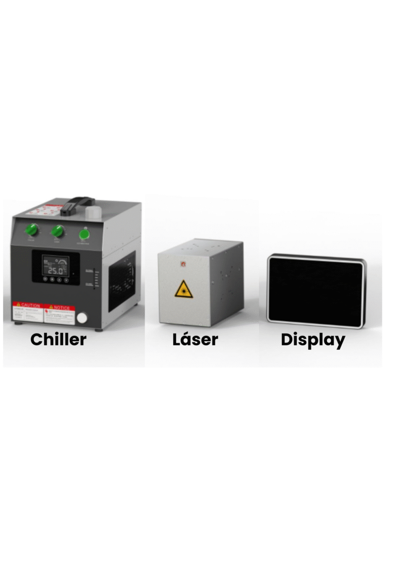 codificador láser UV industrial HKD MGU 5-T marcado permanente sin tinta