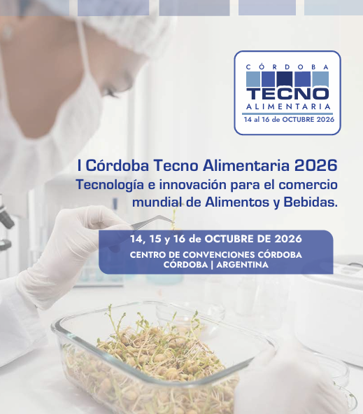 Imagen de la 1º Master Feria Córdoba Tecno Alimentaria 2026 sobre tecnología alimentaria y procesos industriales en Argentina